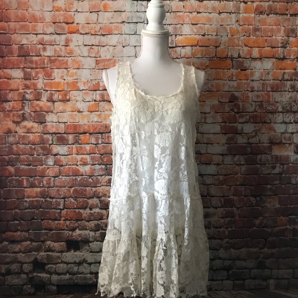 Free People Babydoll Overlay Dress